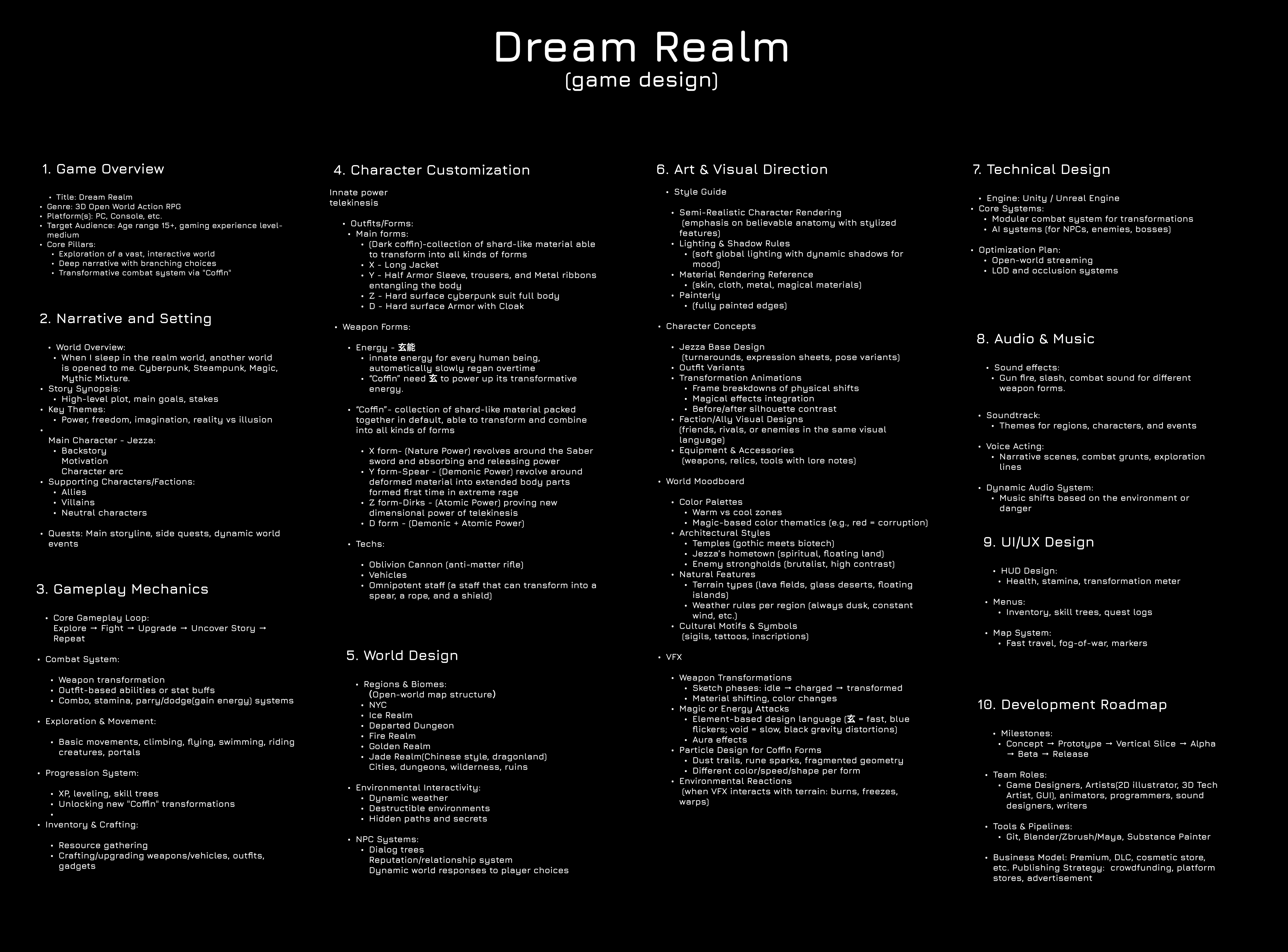 Game Design Concept